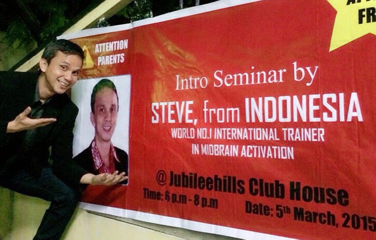 World #1 International Speaker, International Top Achiever of Smart Marketing, Multi Talent Trainer, Motivator, Coach, Athlete, Entertainer from Indonesia !