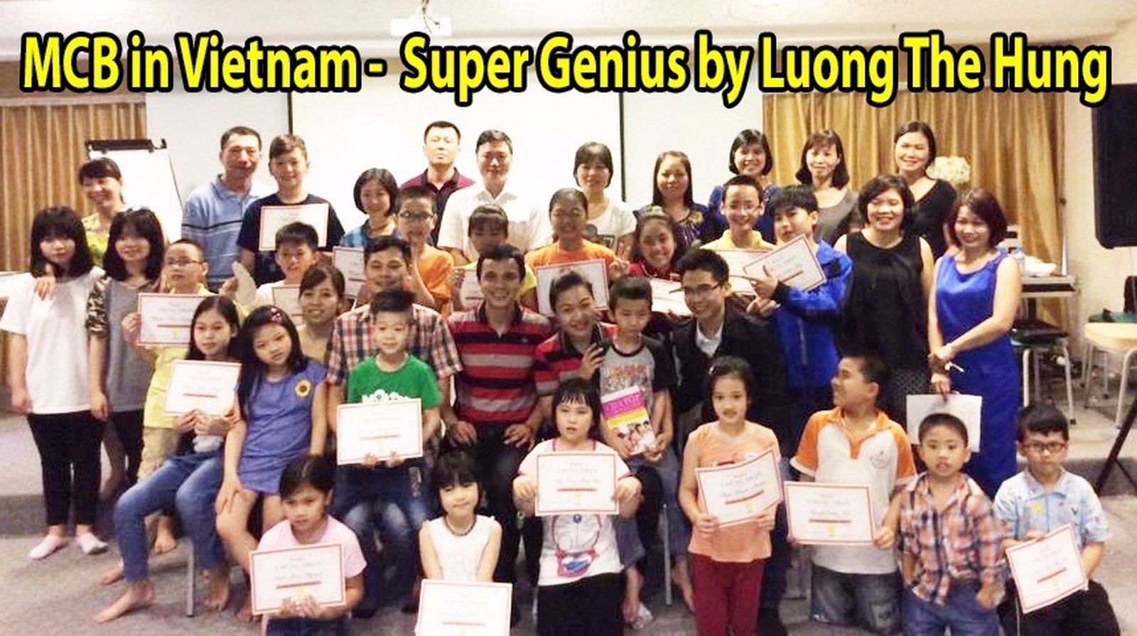 Super Genius Program in Vietnam – MCB Newest Franchise 2016